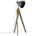 vidaXL Podlahová lampa 25 W viacfarebná 45x45x120 cm E27