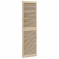 vidaXL Skříňové dvere s dverami 4 ks Prírodná 201 x 2,1 x 59,5 cm