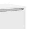 vidaXL Servírovacia skriňa Biela 135 x 41 x 75 cm Kompozitné drevo