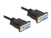 Kábel Seriell Nullmodem D-Sub9 5 m Bu/B