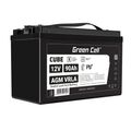 AGM12V90AH-J Green Cell CUBE AGM IP54 12V 90Ah VRLA gélová batéria s hlbokým cyklom pre skútre, kosa