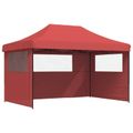 vidaXL Párty stan 292 x 440 x 315 cm Vínovo červená Oxfordská látka
