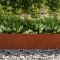vidaXL Obrubník trávnika 30 ks 20 x 103 cm Poveternostne odolná oceľ