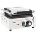 vidaXL Drážkovaný panini gril z pozinkovanej ocele 1800 W 31x30,5x20cm