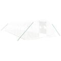 vidaXL Fóliovník s oceľovým rámom biely 48 m² 12x4x2 m