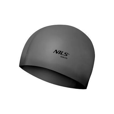Silikónová čiapka NILS Aqua NQC SL02 tmavosivá