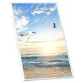 vidaXL Fotorámiky na stenu, koláž 5 ks, biele 42x59,4 cm, MDF