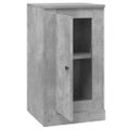 vidaXL Komody 2 ks betónové sivé 37,5x35,5x67,5 cm kompozitné drevo