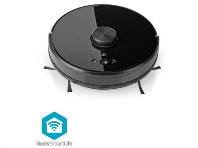 Robotický vysávač NEDIS WIFIVCL001CBK SmartLife