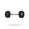 Hexagonálna jednoručka - GymBeam, biela, 5 kg, oceľ