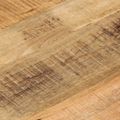 vidaXL Stolová doska Ø 40x2,5 cm okrúhla masívny surový mangovník