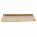vidaXL Nášľapy na schody vzhľad sisalu 15 ks 65x21x4 cm sisal