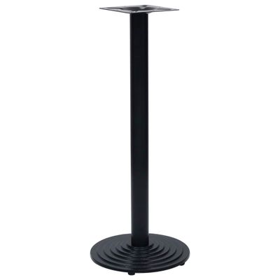 VidaXL Bistro Table Noha Čierna Ø43x107 cm Liatina