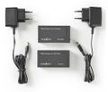 NEDIS HDMI extender/ přes Cat6/ do 60 m/ 1080p/ 1.65 Gbps/ kov/ antracit HDMI extender, pres Cat6, až 60 m, 1080p, 1.65 Gbps, kovový, antracit