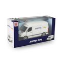 Kovové auto PPL s otváracími dverami 12 cm