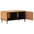 vidaXL Konferenčný stolík Hnedá 80 x 50 x 40 cm Masívne mango drevo