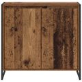 vidaXL Bočná skrinka Staré drevo 79 x 36 x 75 cm Kompozitné drevo