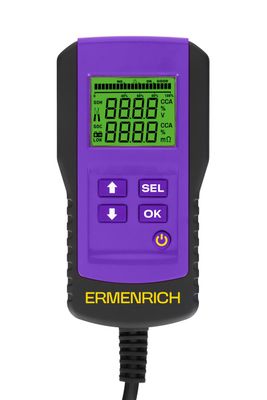 Testér batérií Ermenrich Zing AL45 Fialový