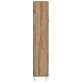 vidaXL Highboard 2 ks Remeselný dub 69,5 x 34 x 180 cm