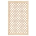 vidaXL Dvere skrinky mriežkový dizajn 2 ks 59,5x99 cm masív borovica