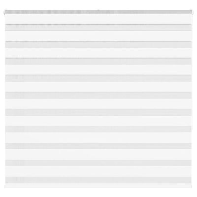 vidaXL Zebra roleta biela 155x150 cm šírka látky 150,9cm polyester