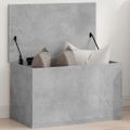 vidaXL Úložný box betónovosivý 60x35x35 cm kompozitné drevo