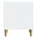vidaXL Nočný stolík 2 ks Biela 43 x 34,5 x 50 cm Kompozitné drevo