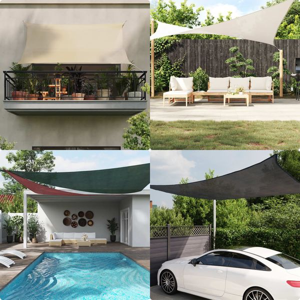 vidaXL Tieniaca plachta 160 g/m² obdĺžniková modrá 4x5 m HDPE