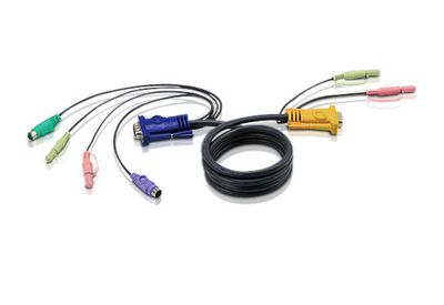 ATEN KVM združ. kábel k CS-1732,34,54 PS/2, 1,8m