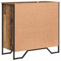 vidaXL Servírovacia skriňa Staré drevo 78 x 35 x 74.5 cm
