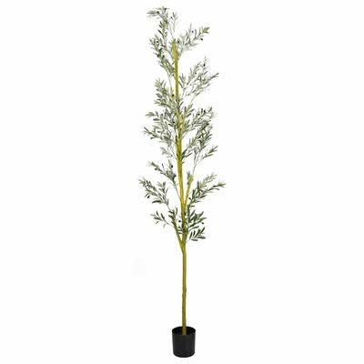 vidaXL Umelý olivovník 1000 listov 300 cm zelený