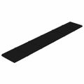 vidaXL Nástenné panely 12 ks čierne 90x15 cm zamat 1,62 m²