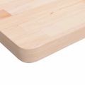 vidaXL Pracovný stôl 100x60x(73-99,5) cm dubový masív obdĺžnikový