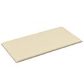 vidaXL Nástenné panely 12 ks krémové 60x30 cm umelá koža 2,16 m²