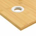 vidaXL Doska stola 80x40x1,5 cm bambus
