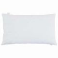 vidaXL Vankúš 2 ks 40 x 80 cm Perie Biela