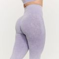 Dámske bezšvové legíny Lift Violet - GymBeam, veľkosť L