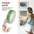 Pena obojstranná páska EMOS F6090 20 mm / 3 m, zelená