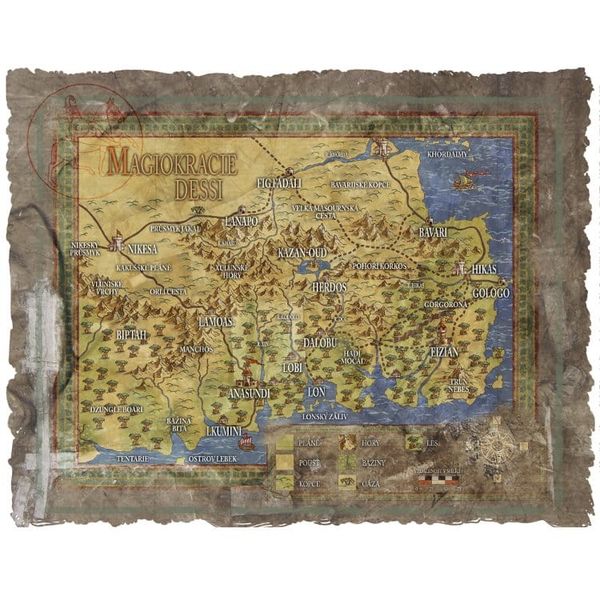 Mapa Dessi