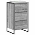 vidaXL Servírovacia skriňa Sivý Sonoma 42 x 36 x 75.5 cm