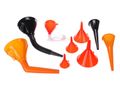 Sada lievikov na dolievanie kvapalín MECHANIC FUNNEL SET 3, 9 ks SIXTOL
