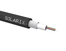 Solarix - univerzálny kábel CLT Solarix 08vl 50/125 LSOH Eca OM4 čierny