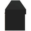 vidaXL TV skrinky s LED svetlami 2 ks čierne 80x30x30 cm