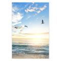 vidaXL Fotorámiky na stenu, koláž 5 ks, biele 42x59,4 cm, MDF
