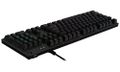 Logitech herní klávesnica G513 LIGHTSYNC RGB/ mechanická/ GX Brown/ USB/ US layout/ Carbon Klávesnice, herná, drôtová, mechanická, GX Brown, RGB podsvietenie, US layout, USB, čierna