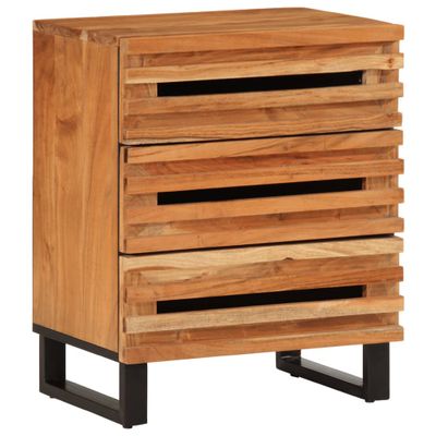 vidaXL Nočný stolík 50x34x62 cm akáciový masív