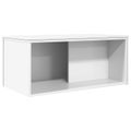 vidaXL Súprava na kávový stolík 2 ks Biela 90 x 48 x 40 cm
