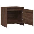 vidaXL Nočné stolíky 2 ks hnedý dub 45x34x44,5 cm drevotrieska