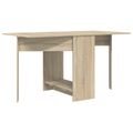 vidaXL Jedálenský stôl 138 x 70 x 73,5 cm Kompozitné drevo Dub sonoma