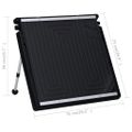 vidaXL Bazénový solárny ohrievací panel 75x75 cm